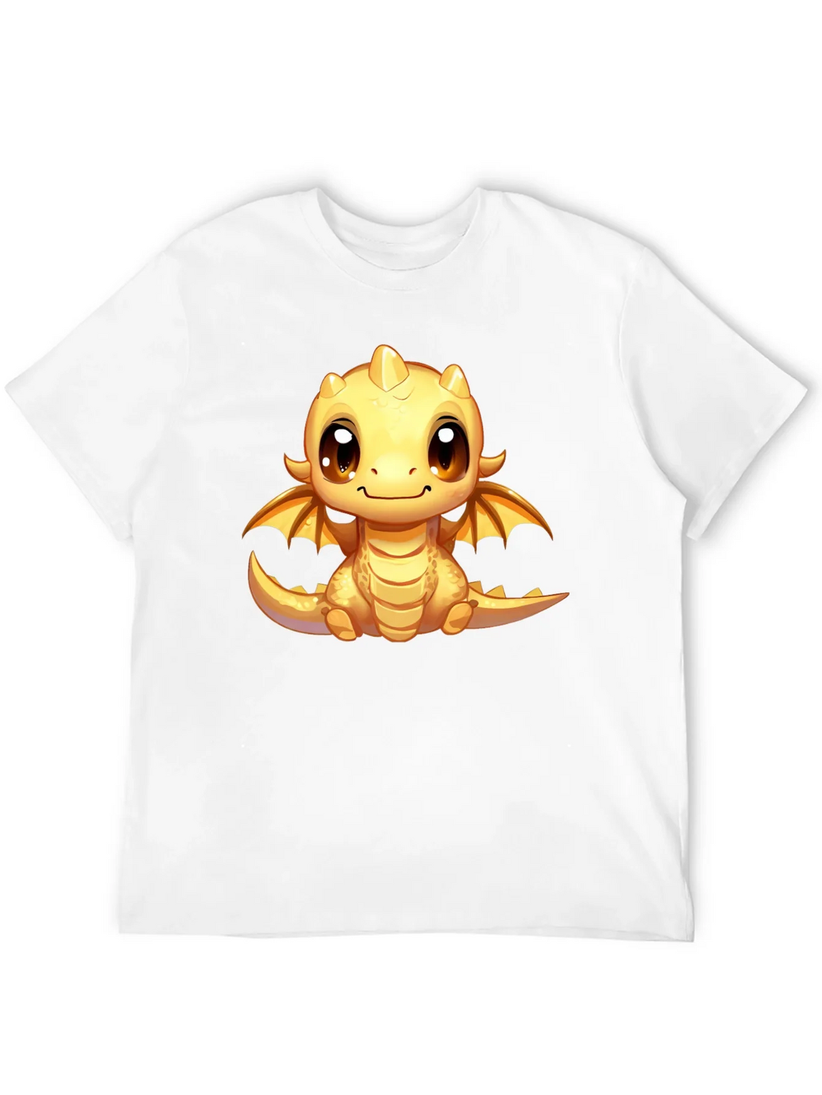 Cute Dragon Graphic Tee - Unisex Black T-Shirt product image 10