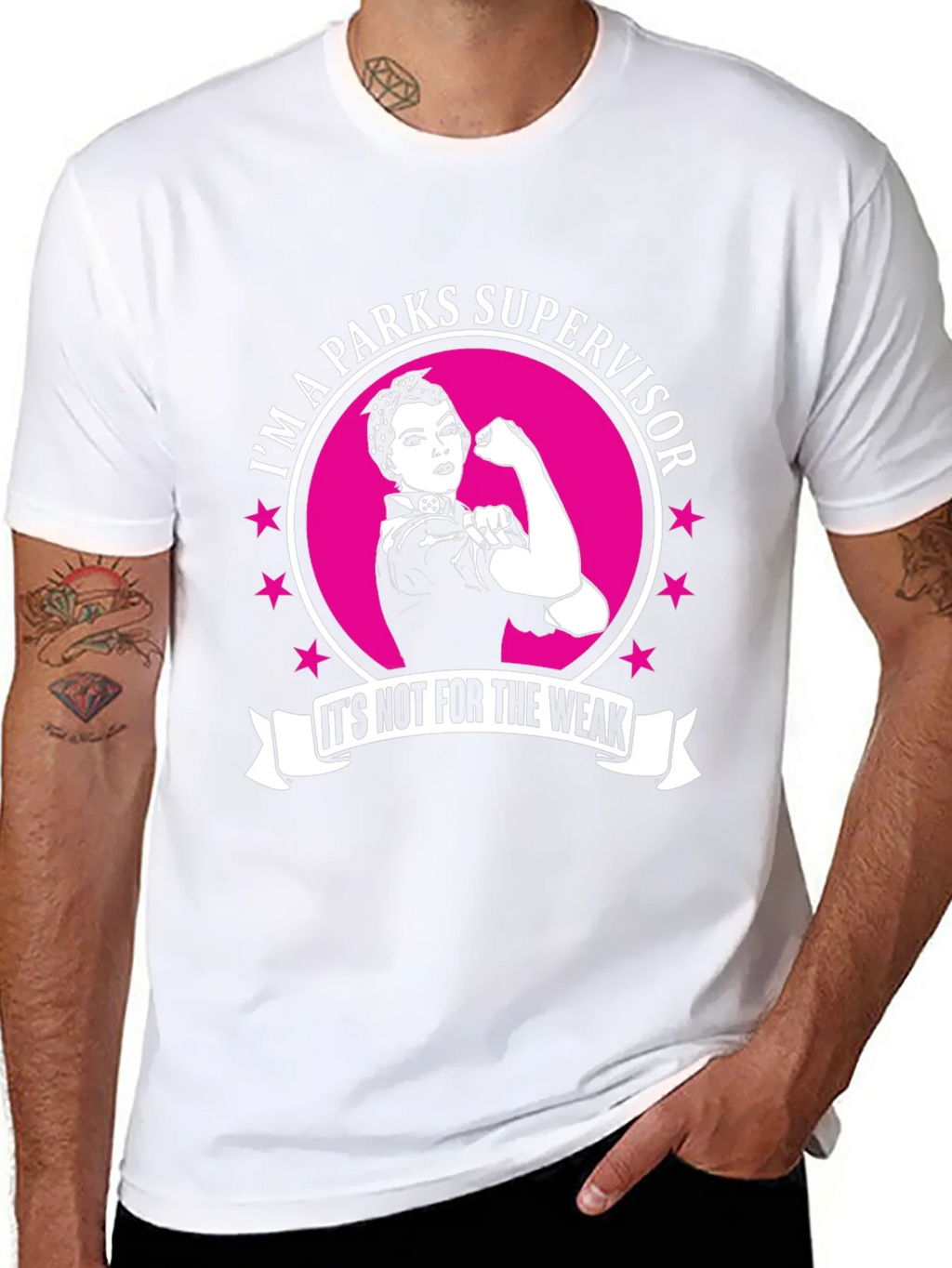 Parks Supervisor T-Shirt - Its Not For The Weak! product image 7