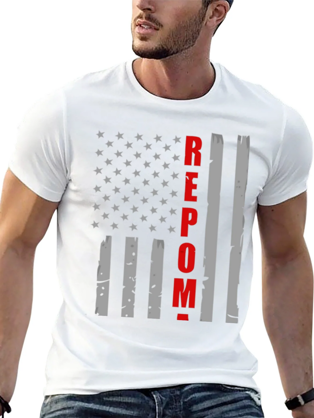 REPO T-Shirt - American Flag Design product image 12