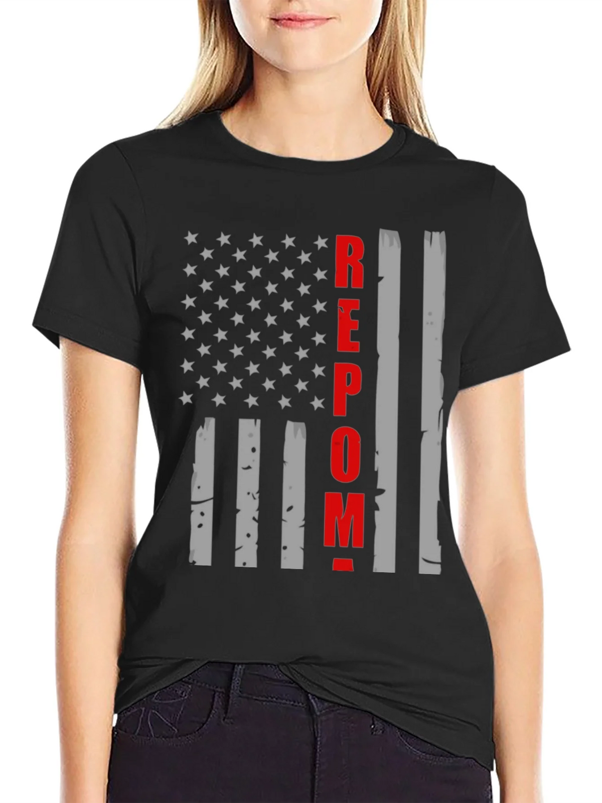 REPO T-Shirt - American Flag Design product image 2