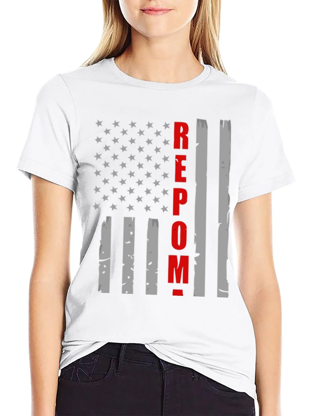 REPO T-Shirt - American Flag Design product image 8