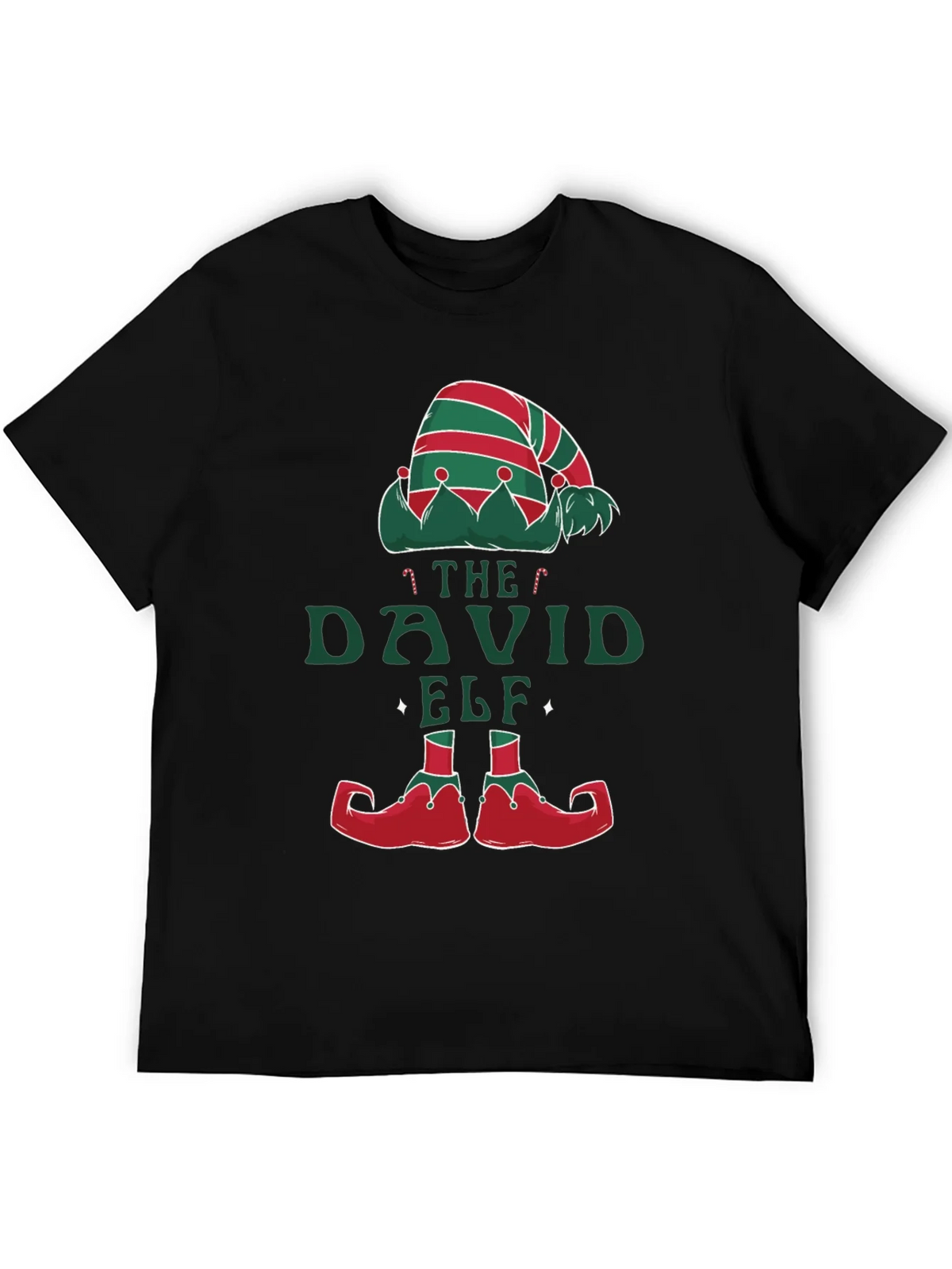 David Elf Christmas T-Shirt - Festive Holiday Apparel product image 5