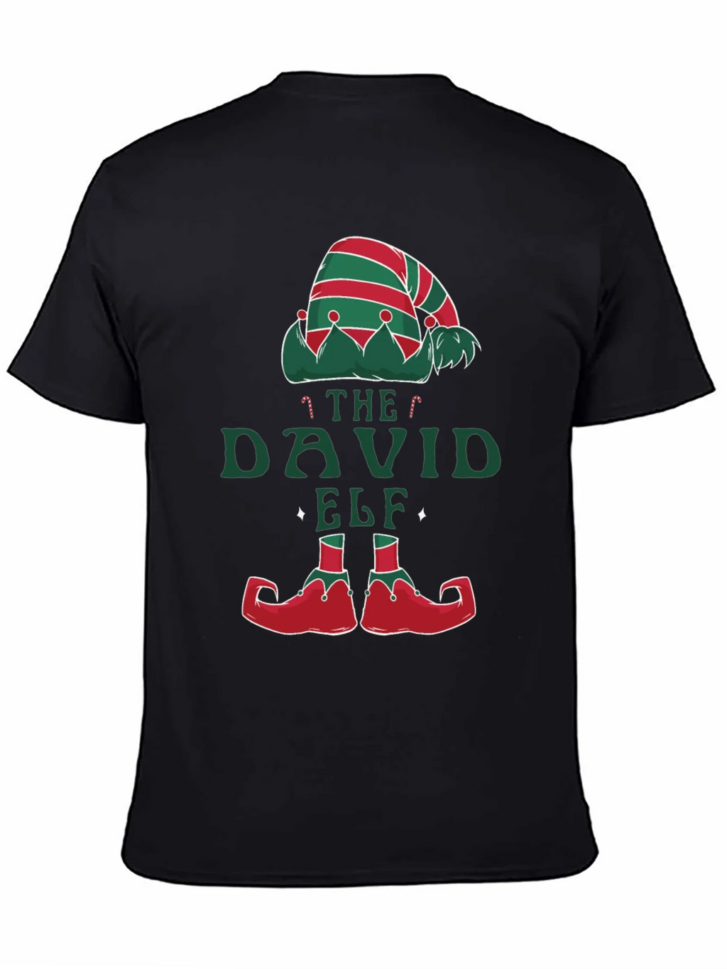David Elf Christmas T-Shirt - Festive Holiday Apparel product image 4