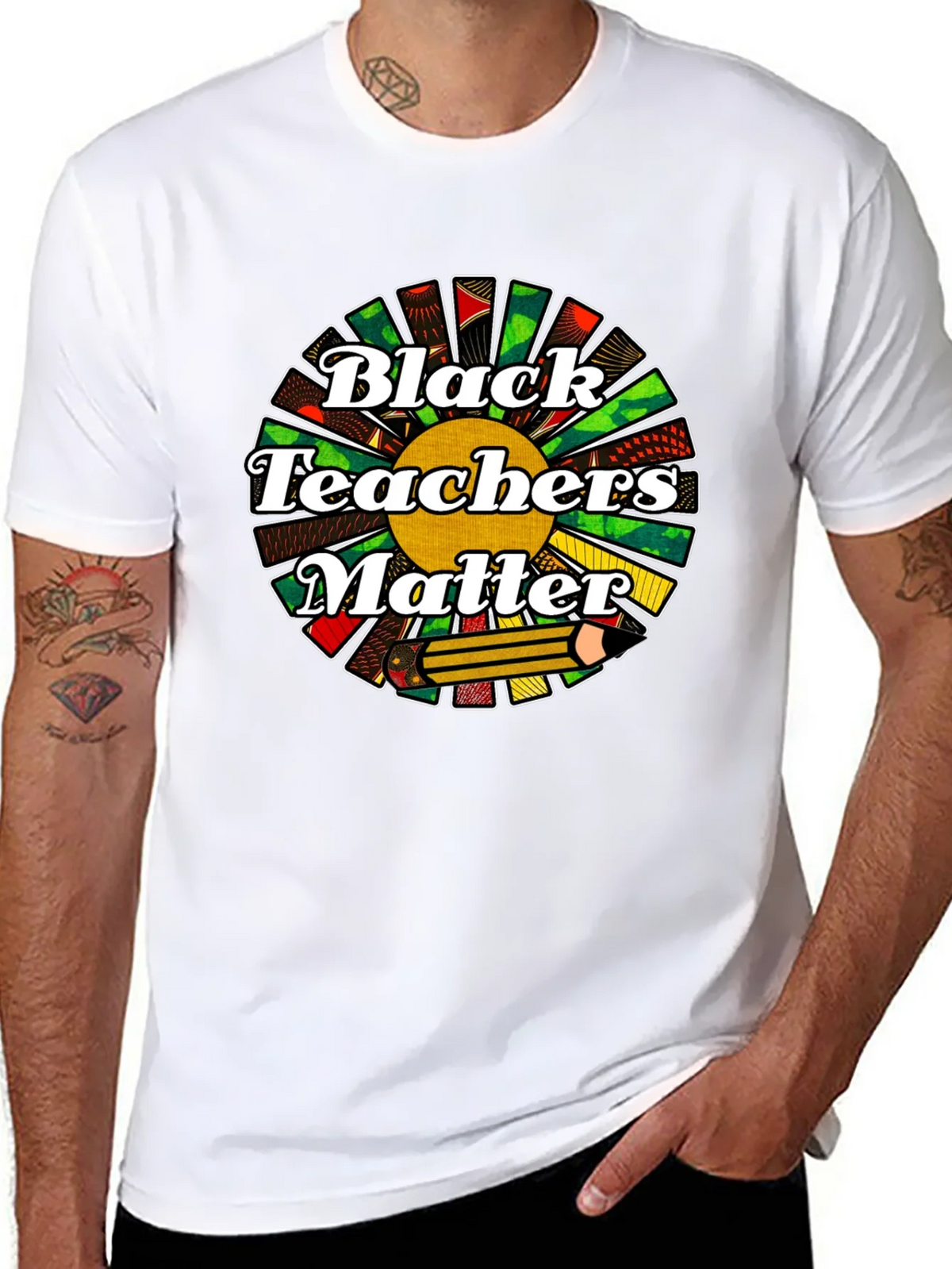 Black Teachers Matter Graphic Tee product image 6