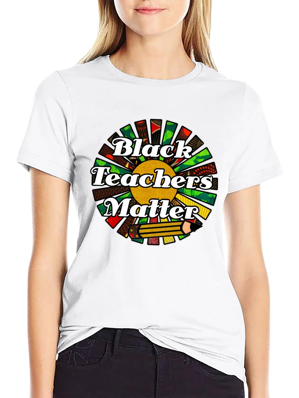 Black Teachers Matter Graphic Tee product image 7