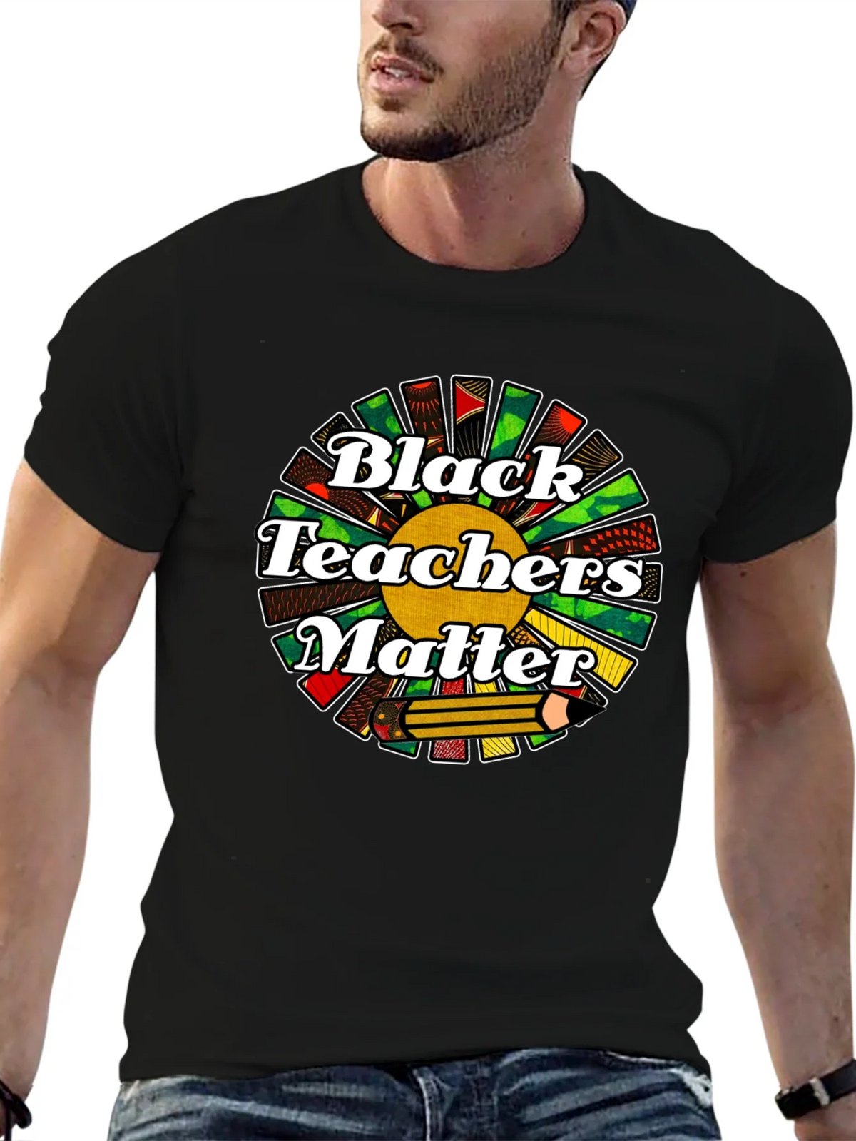 Black Teachers Matter Graphic Tee product image 5