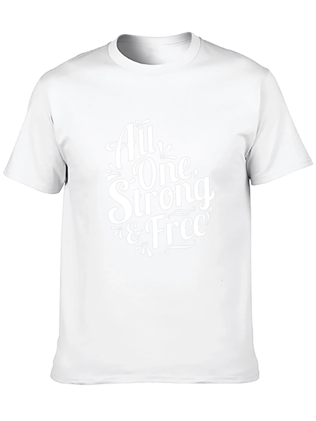 All One Strong & Free Graphic Tee product image 9