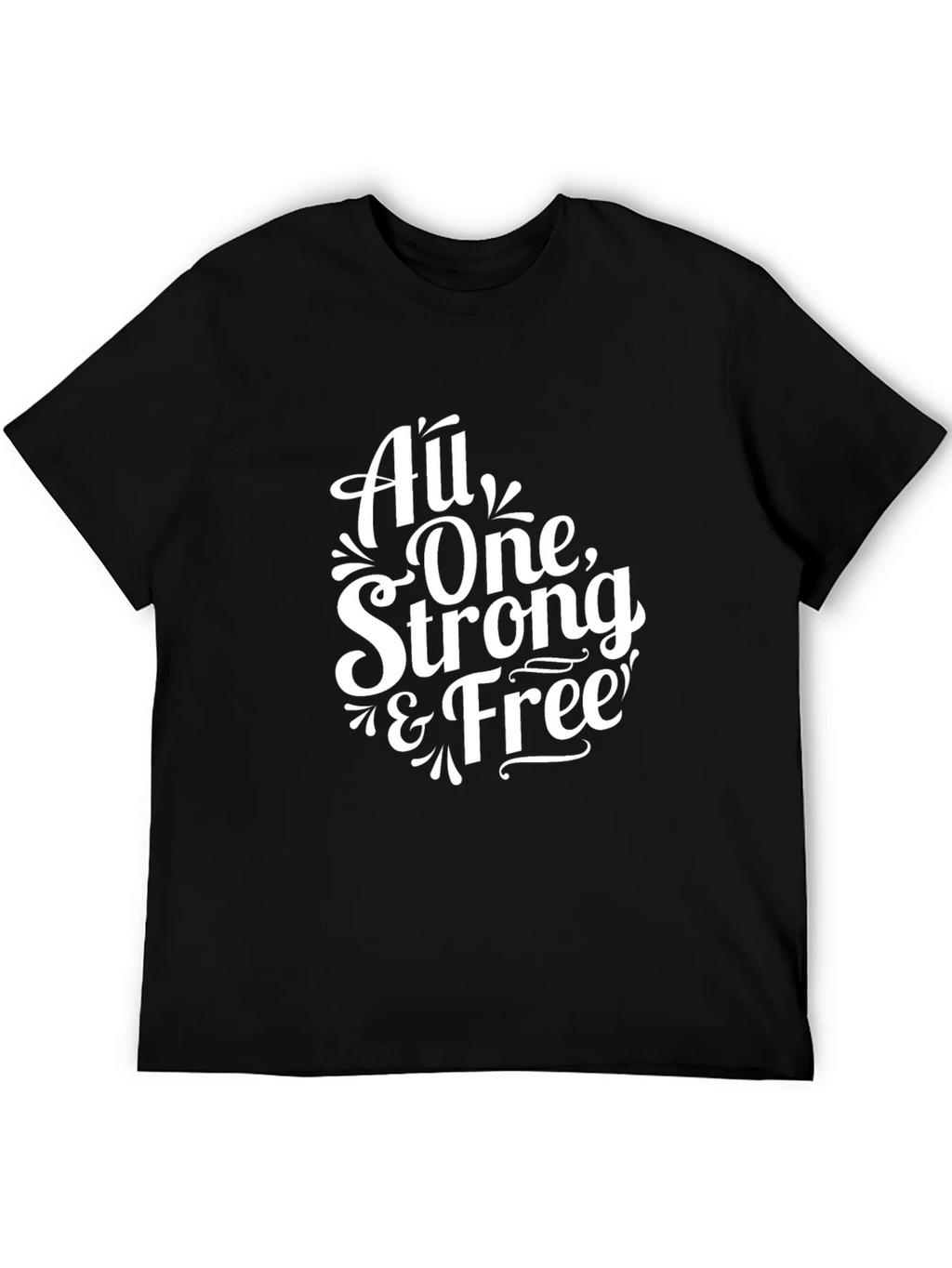 All One Strong & Free Graphic Tee product image 5