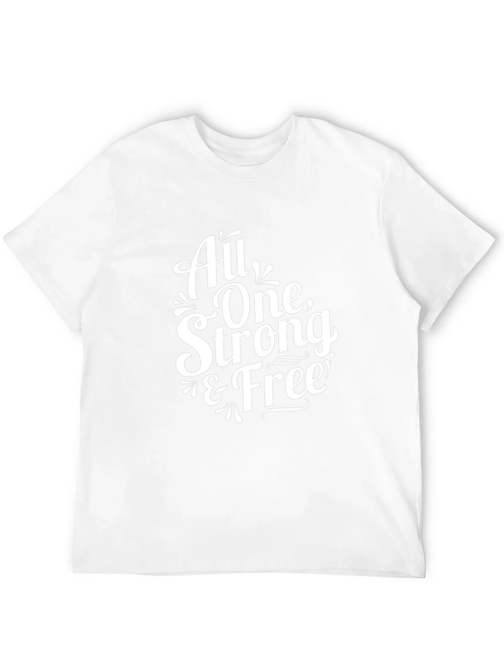 All One Strong & Free Graphic Tee product image 11