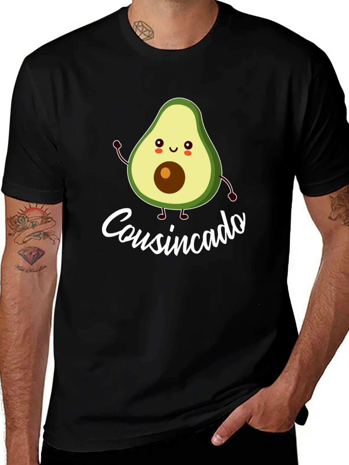 Cousincado Avocado Graphic T-Shirt product image 1