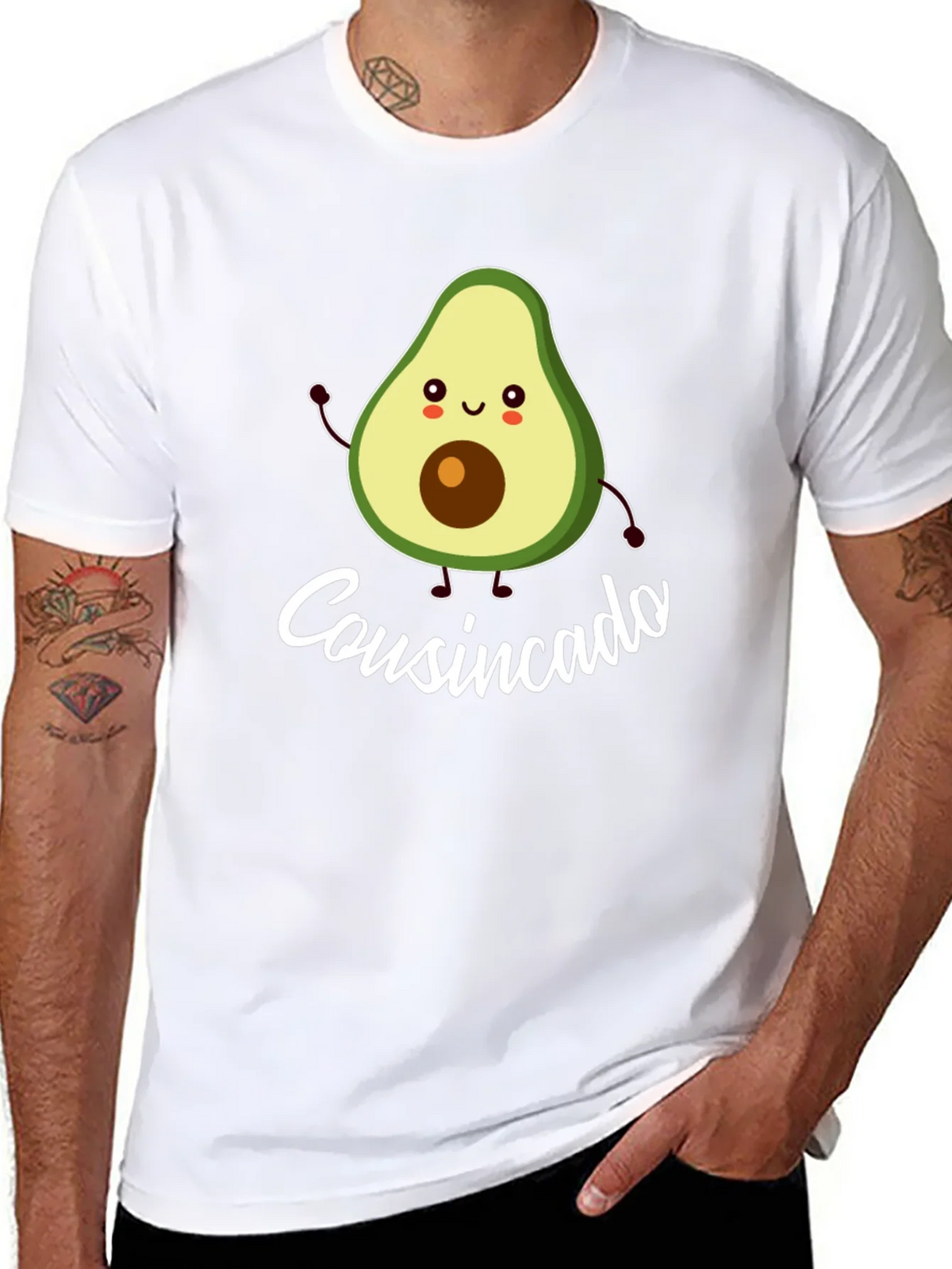 Cousincado Avocado Graphic T-Shirt product image 7