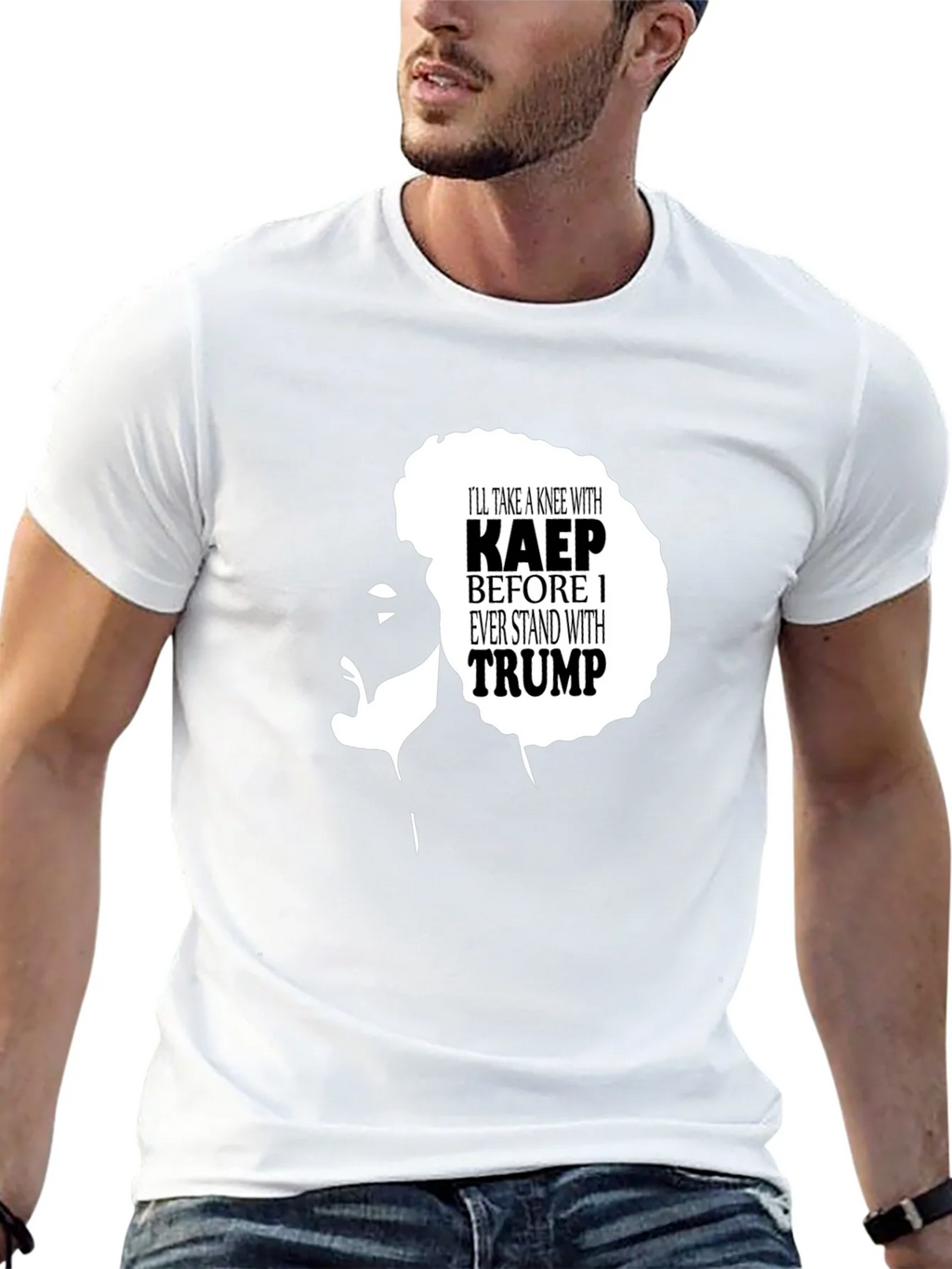 Kneel With Kaepernick T-Shirt - Political Statement Tee product image 12