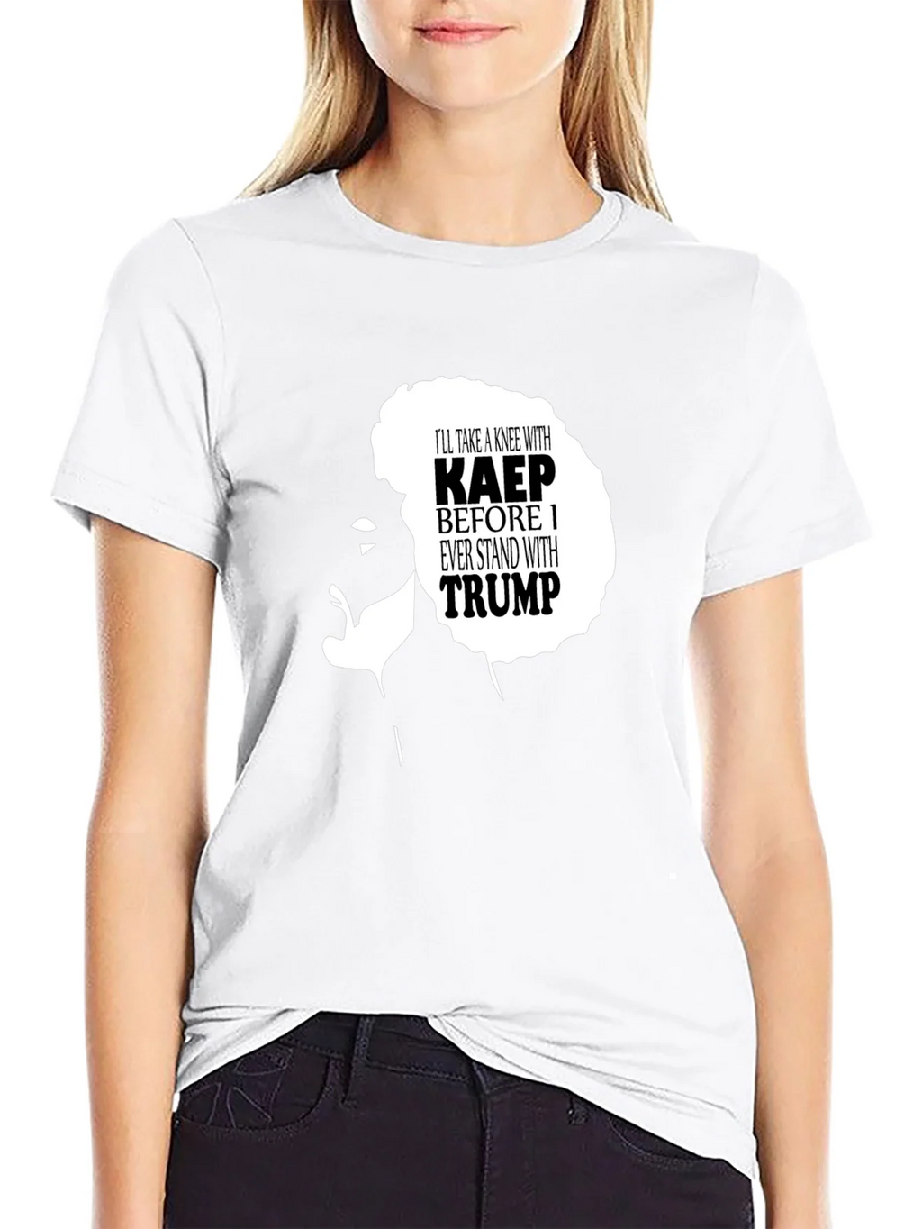 Kneel With Kaepernick T-Shirt - Political Statement Tee product image 8