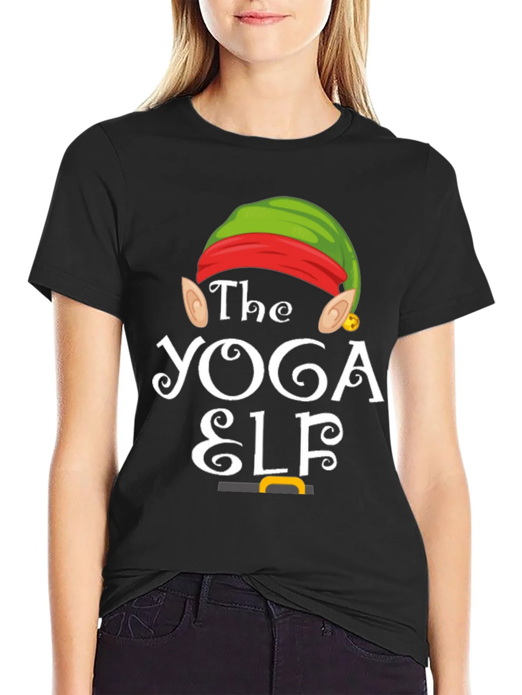 The Yoga Elf Christmas Holiday T-Shirt product image 2