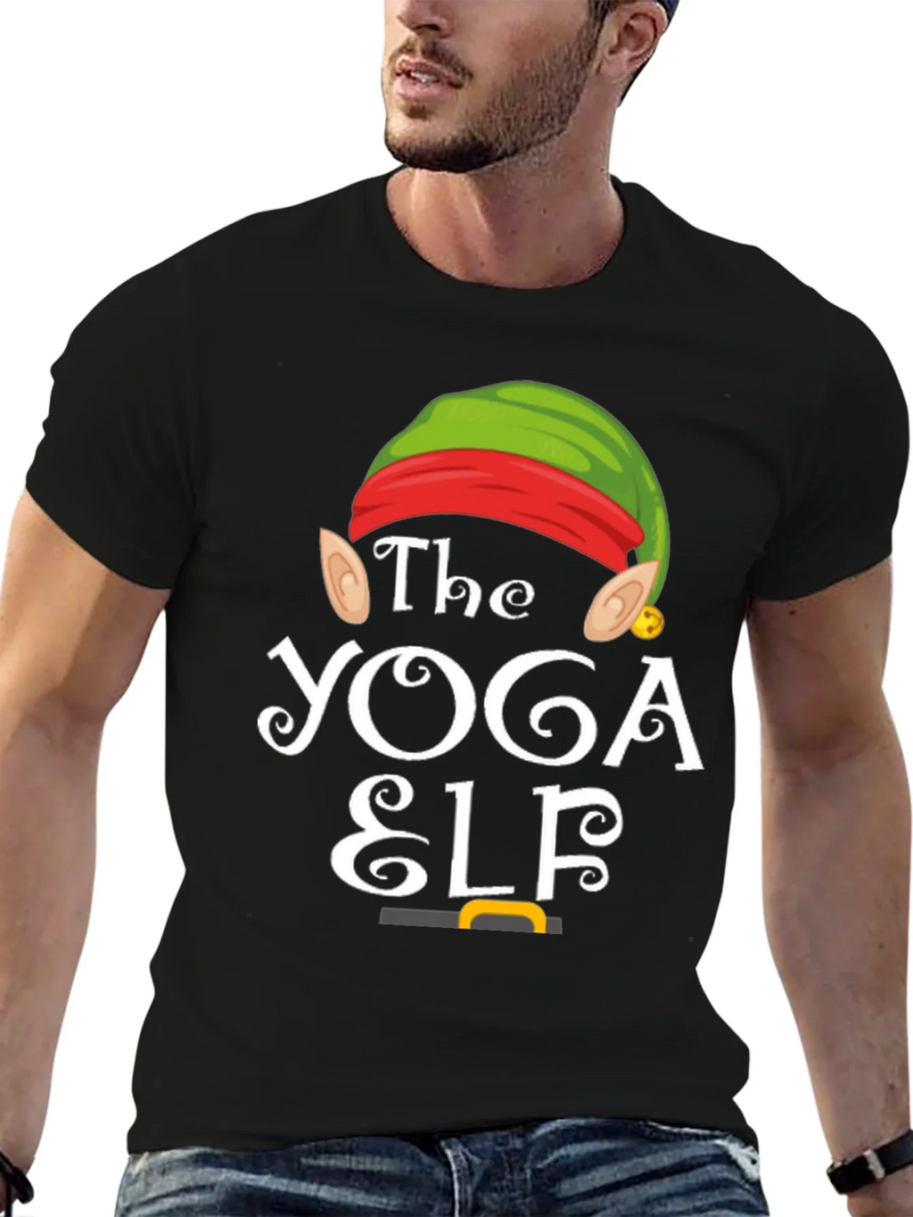 The Yoga Elf Christmas Holiday T-Shirt product image 6