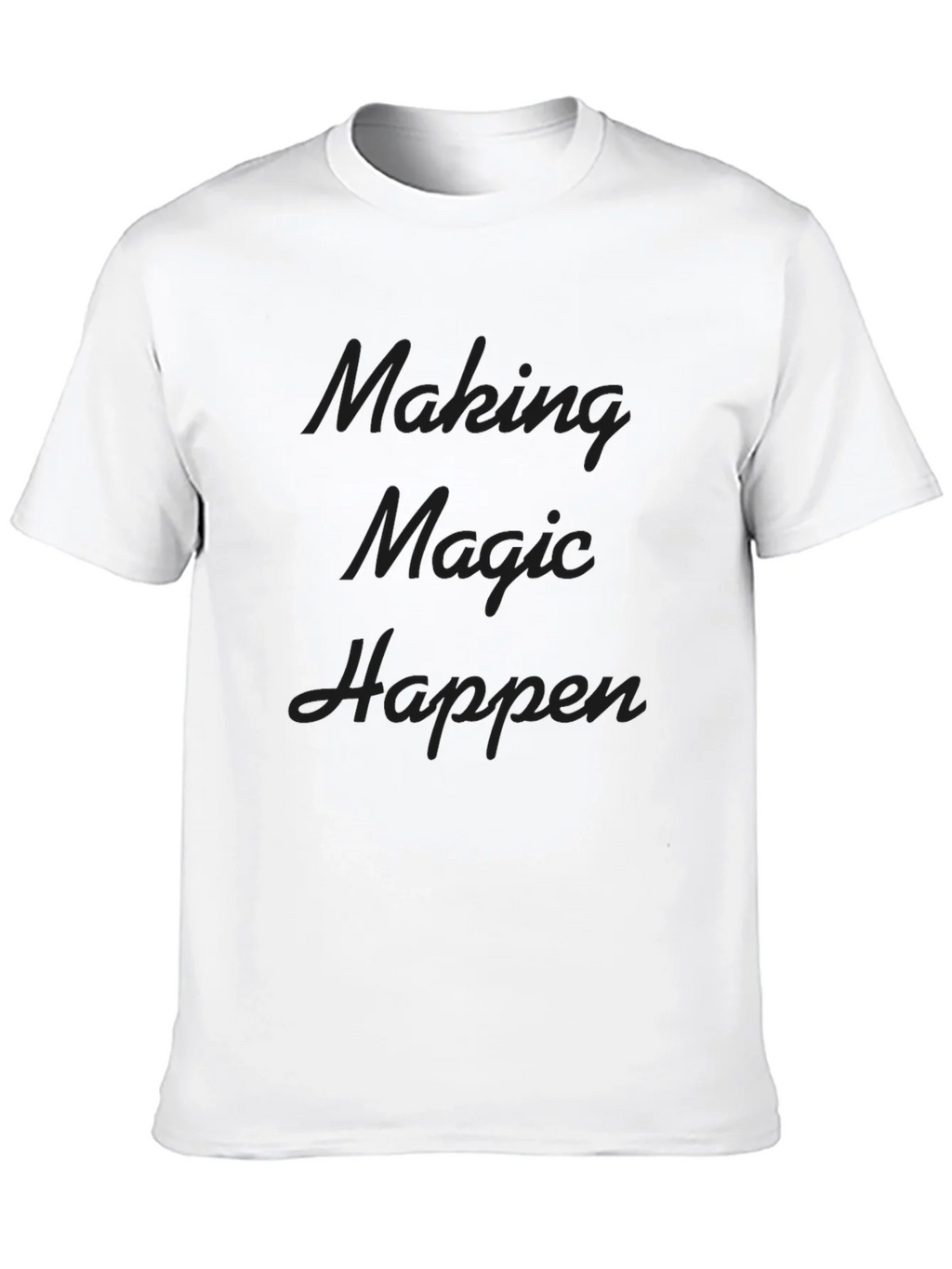 Making Magic Happen Black Graphic Tee product image 9