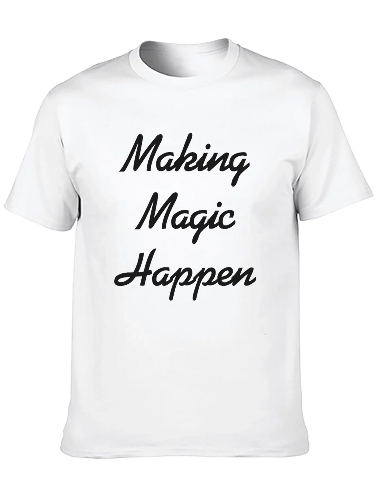 Making Magic Happen Black Graphic Tee product image 9