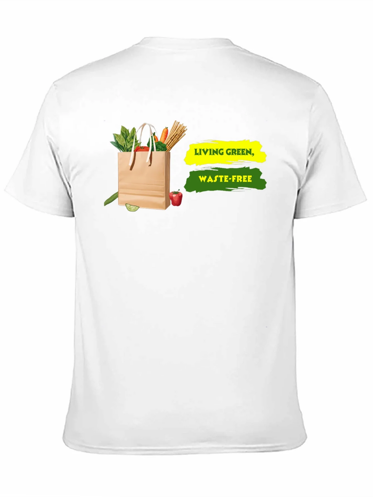 Eco-Friendly Living Green Waste-Free Graphic T-Shirt product image 10