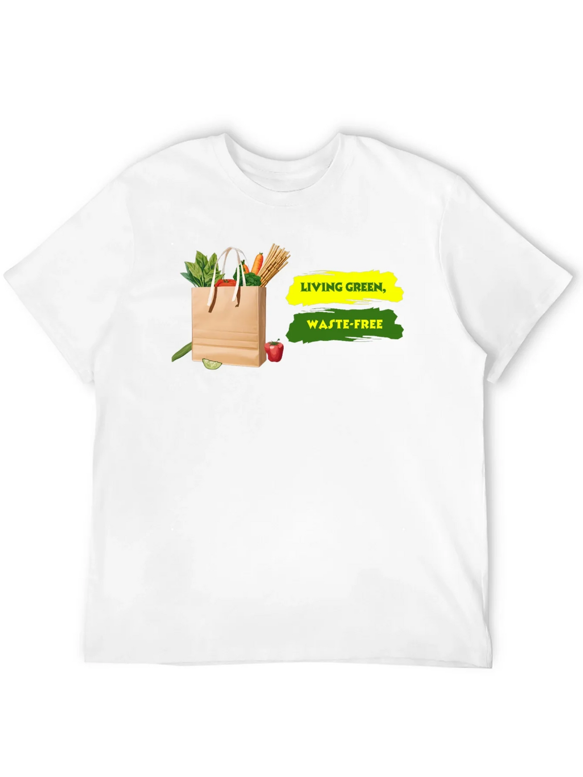 Eco-Friendly Living Green Waste-Free Graphic T-Shirt product image 11