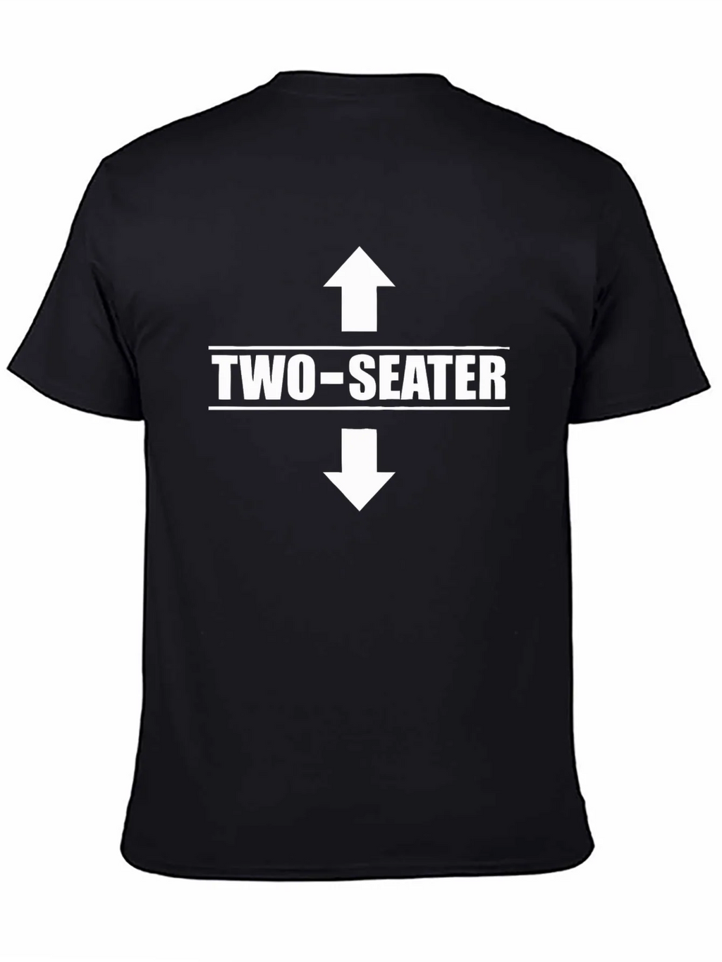 Two-Seater Graphic Tee - Bold & Humorous product image 4