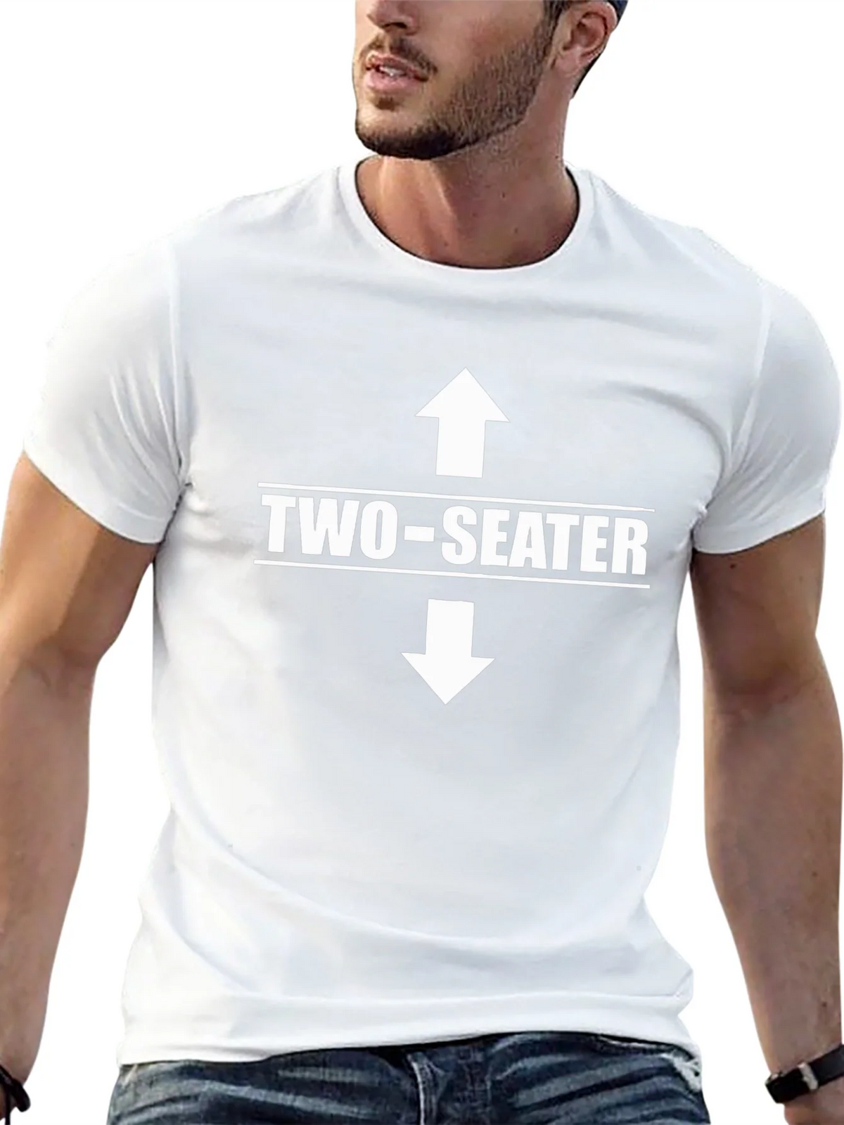 Two-Seater Graphic Tee - Bold & Humorous product image 12