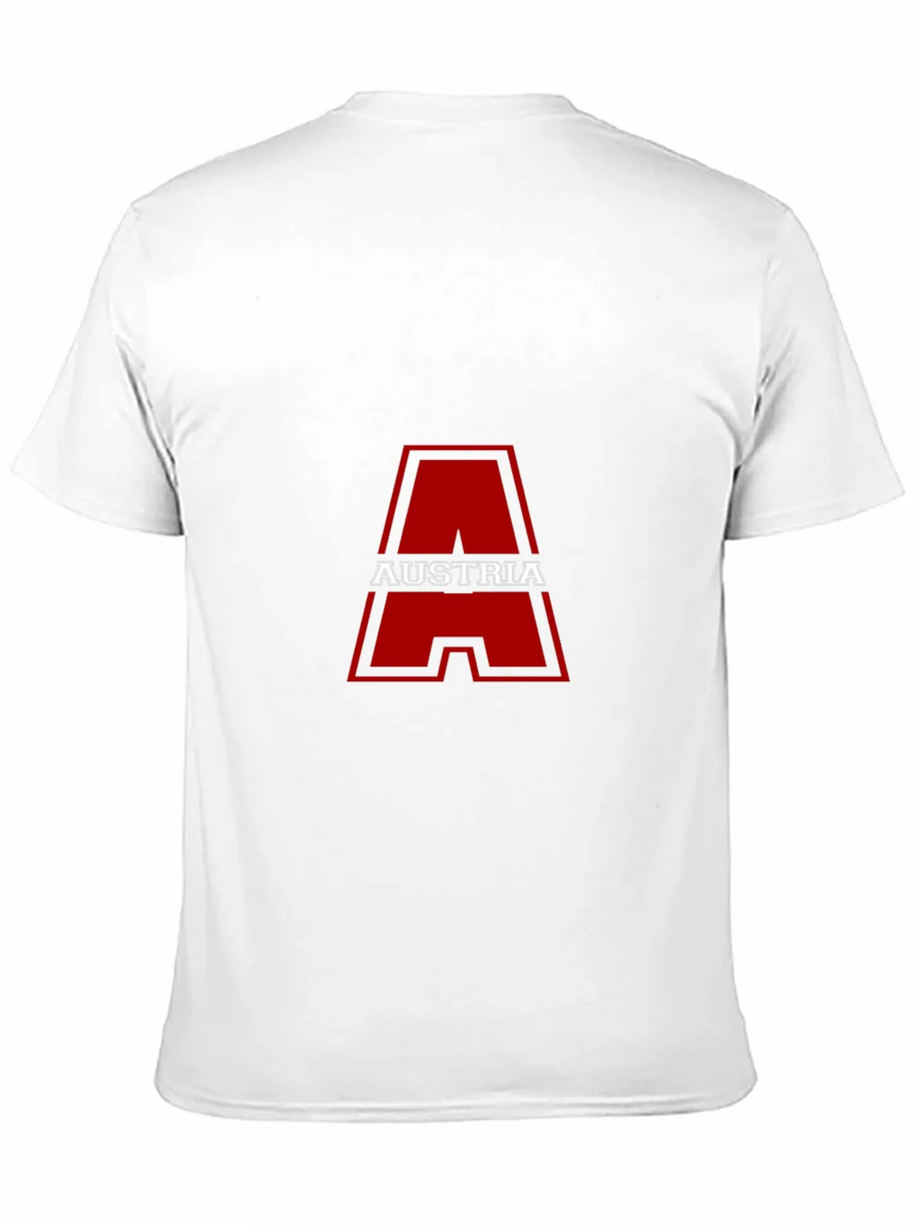 Austria Graphic Tee - Bold Letter A Design product image 4