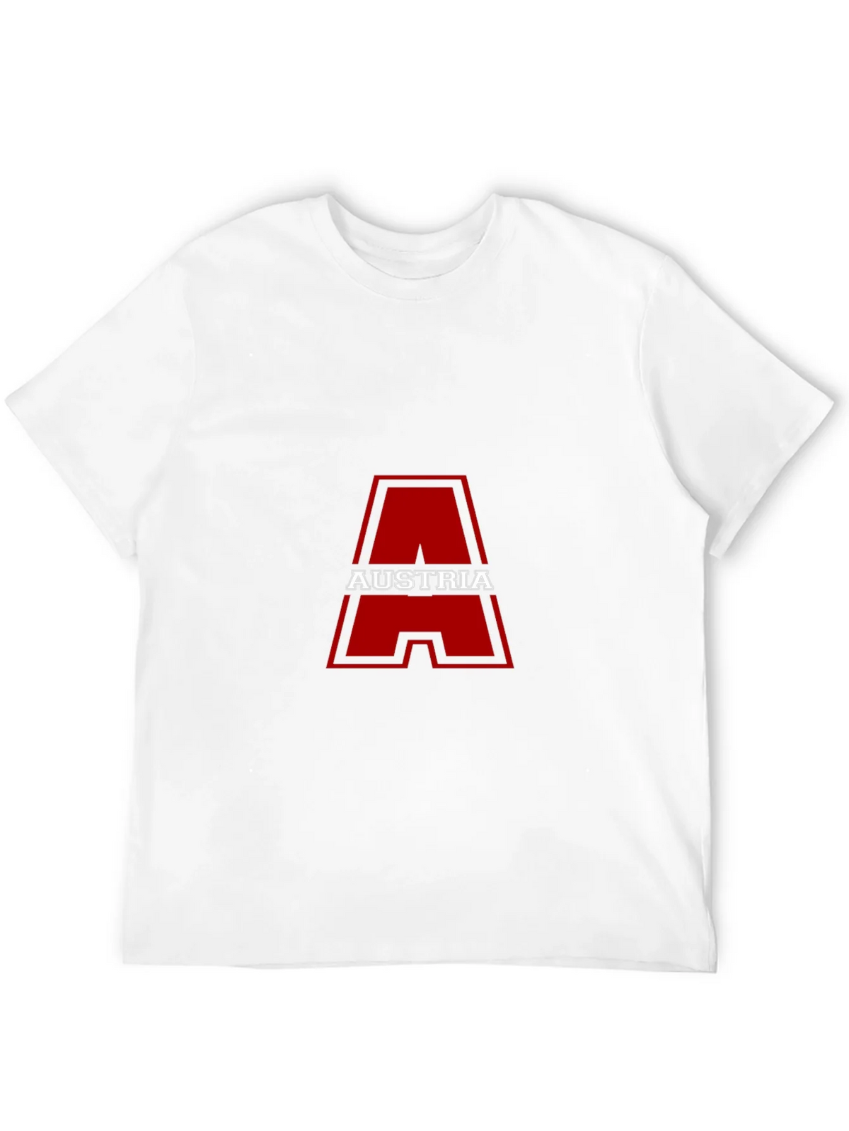 Austria Graphic Tee - Bold Letter A Design product image 5