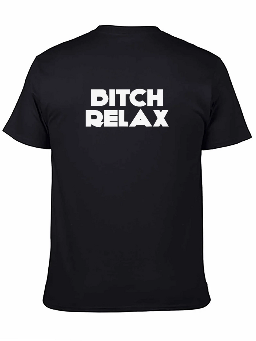 Ditch Relax Graphic Print Black T-Shirt product image 4