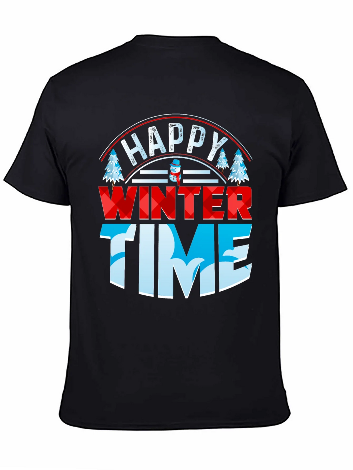 Happy Winter Time Graphic Tee product image 4