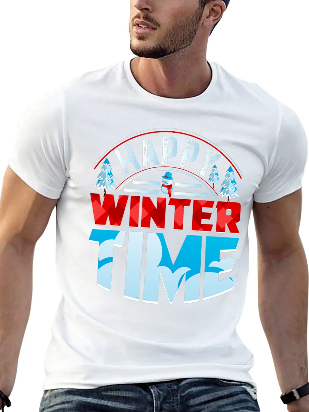 Happy Winter Time Graphic Tee product image 12
