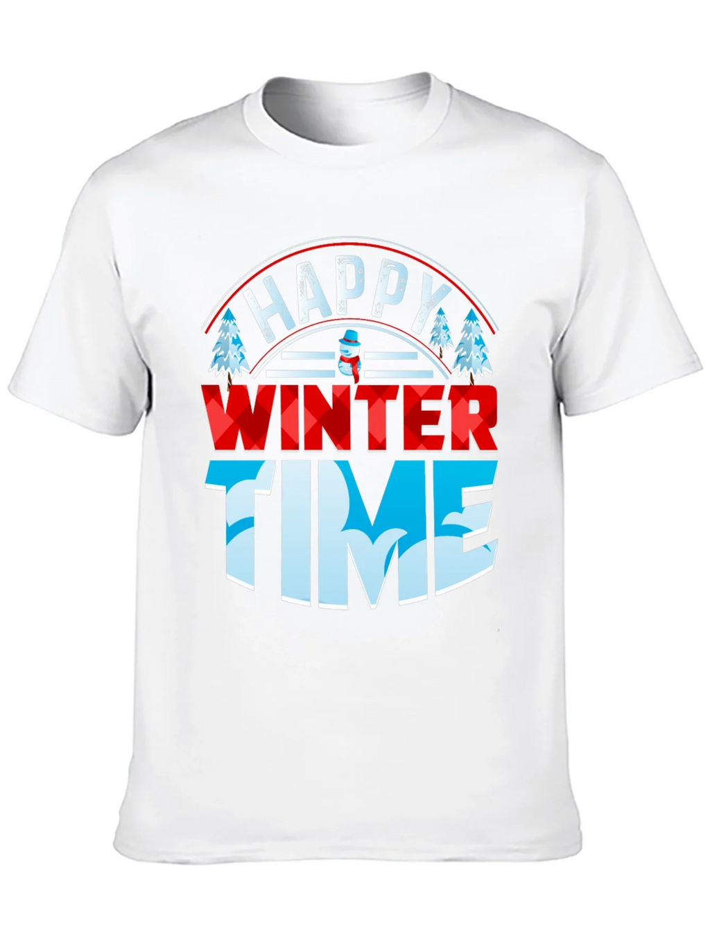 Happy Winter Time Graphic Tee product image 9