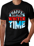 Happy Winter Time Graphic Tee product image 1