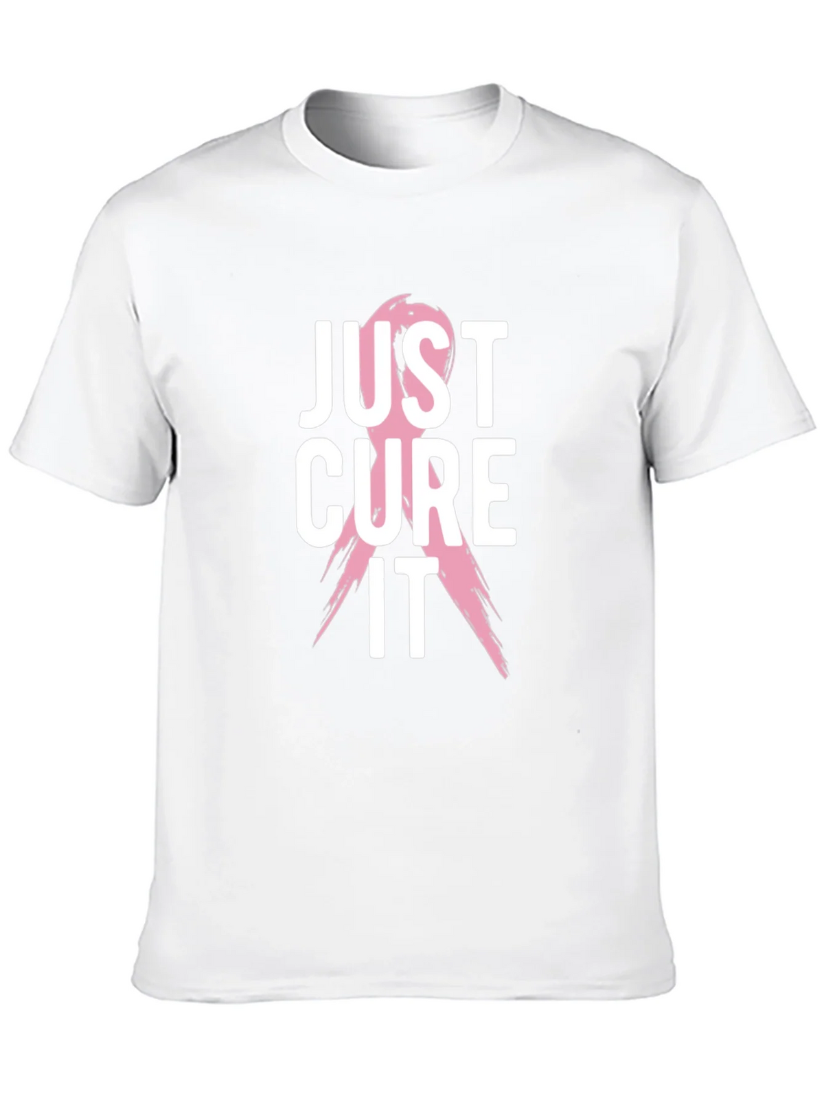 Just Cure It T-Shirt - Breast Cancer Awareness product image 2