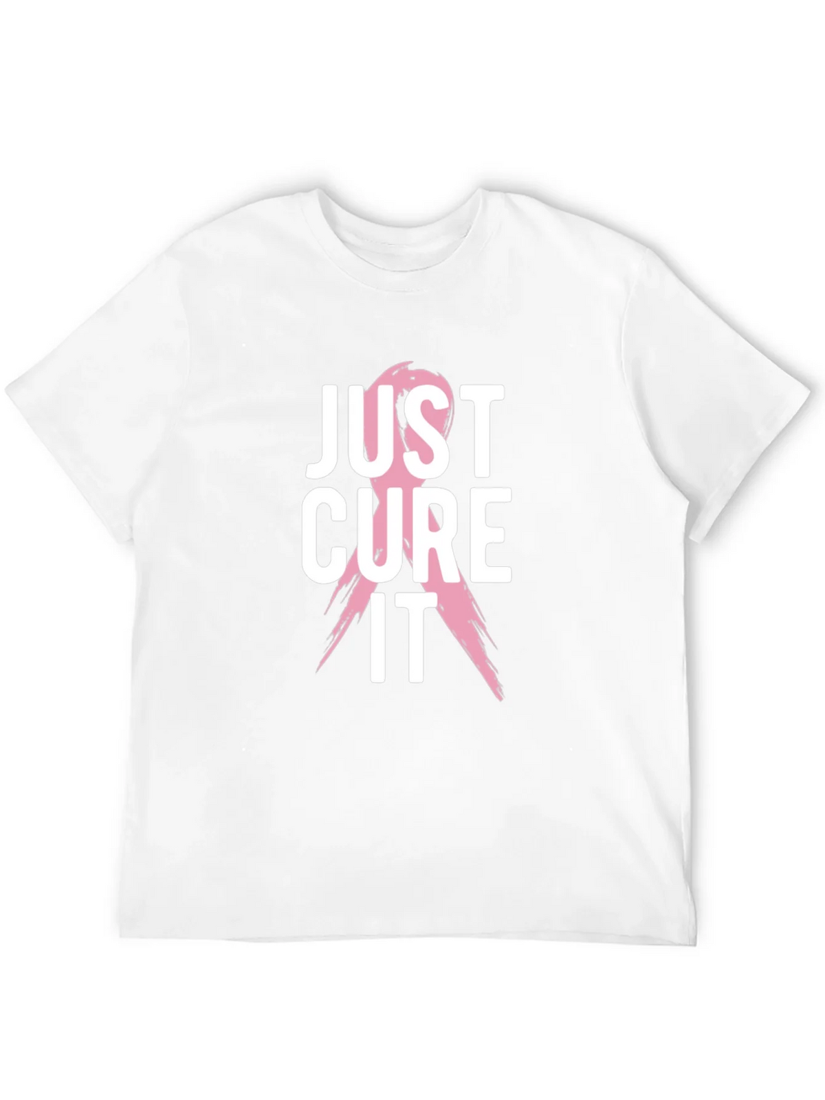 Just Cure It T-Shirt - Breast Cancer Awareness product image 3