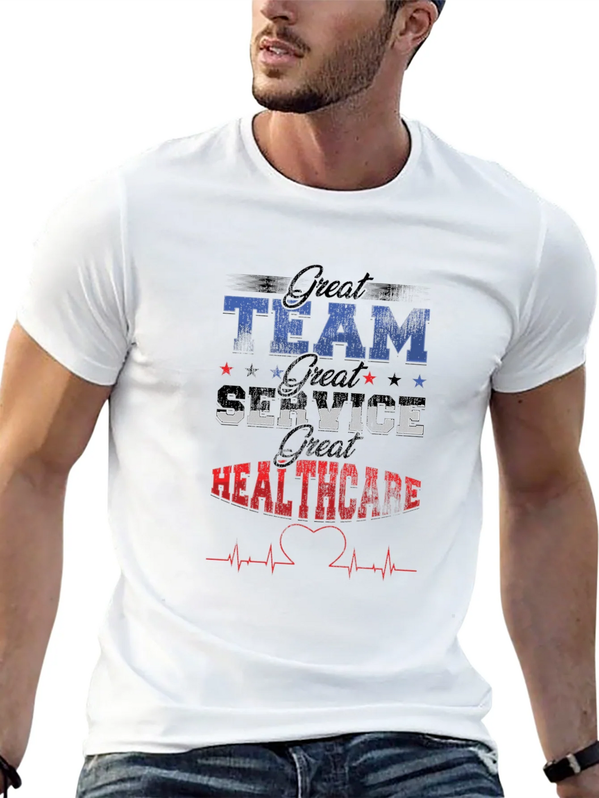 Great Healthcare Team T-Shirt product image 12