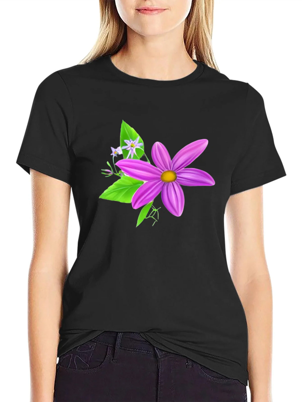 Floral Graphic Tee - Stylish & Comfortable product image 2