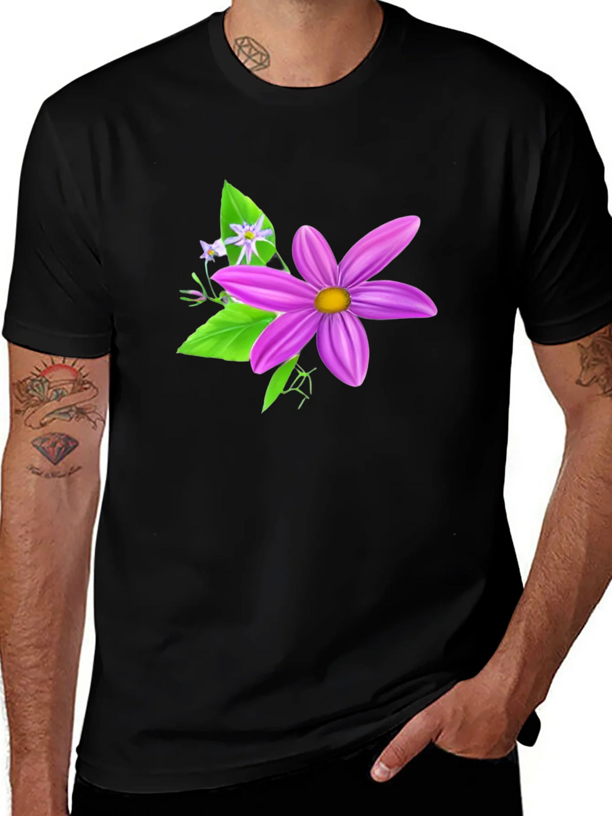 Floral Graphic Tee - Stylish & Comfortable product image 1