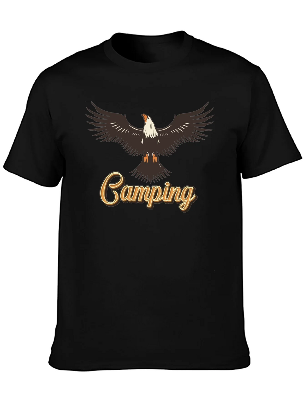 Camping Eagle Graphic Tee product image 1