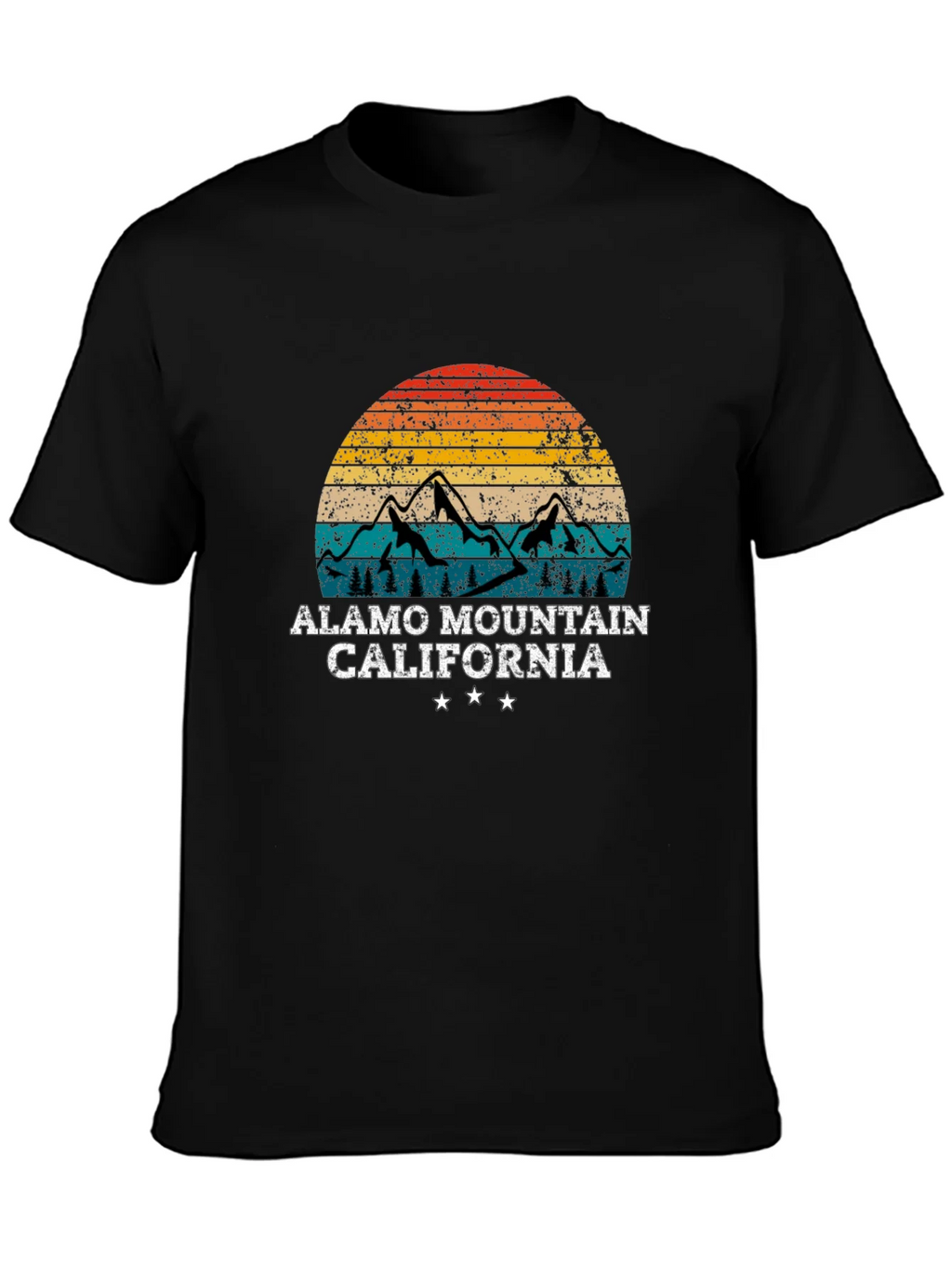 Alamo Mountain California Graphic Tee product image 2
