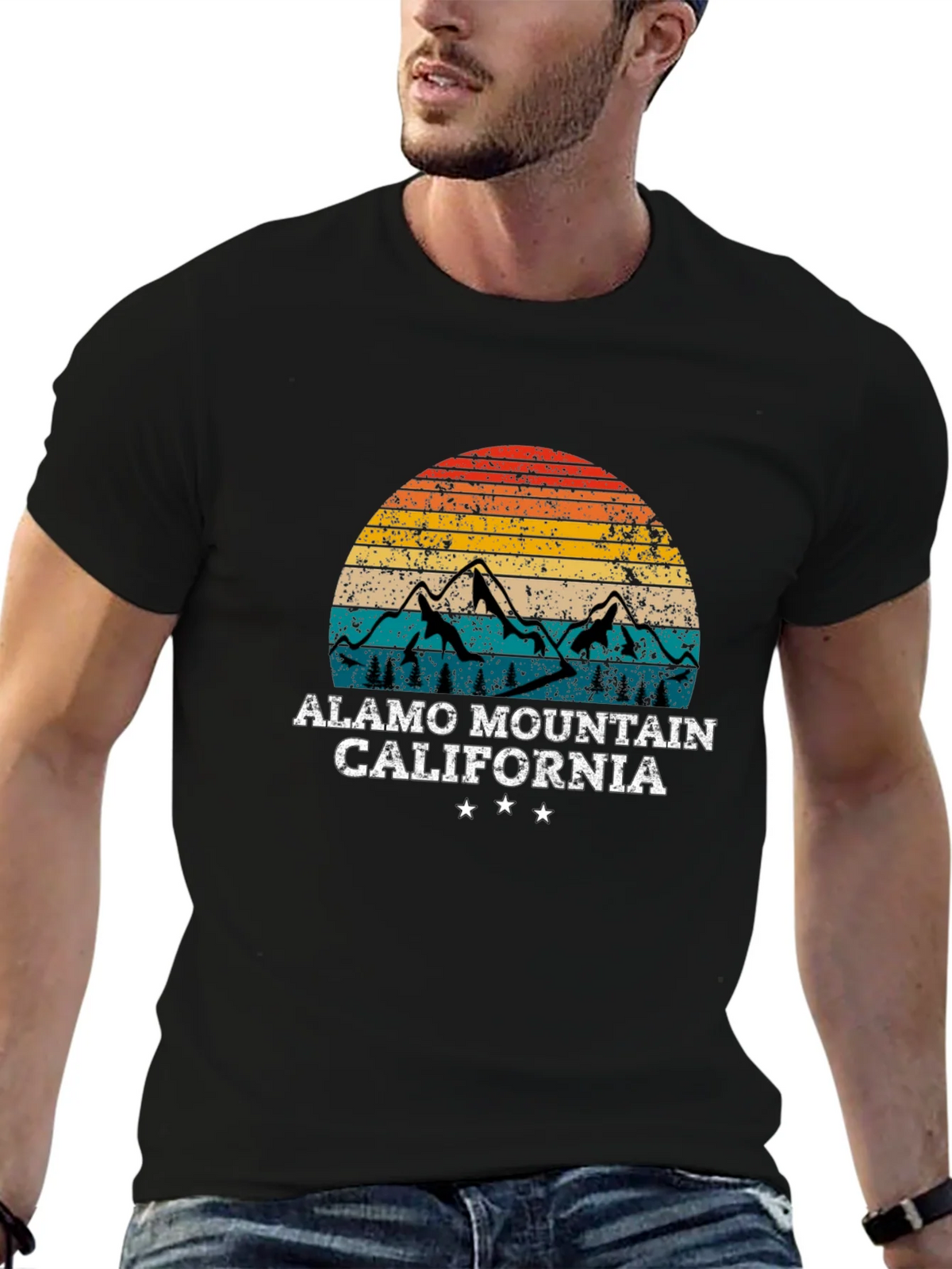 Alamo Mountain California Graphic Tee product image 4