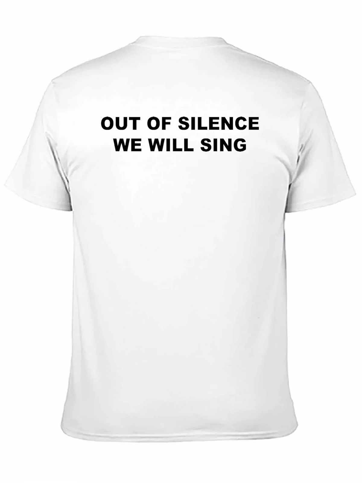 Out of Silence We Will Sing Graphic T-Shirt product image 10