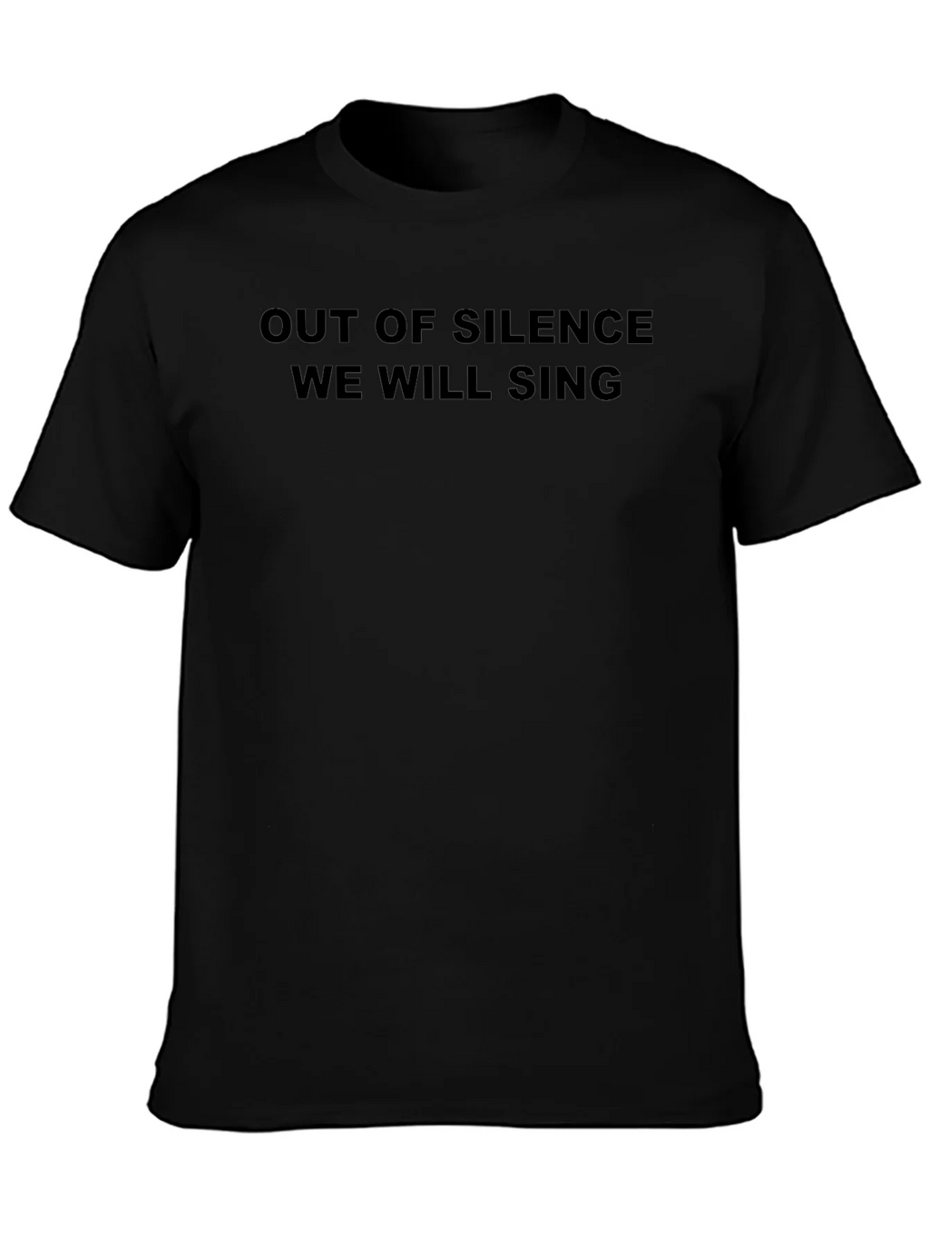 Out of Silence We Will Sing Graphic T-Shirt product image 3