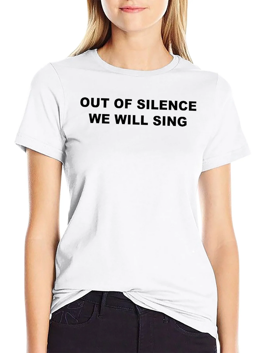 Out of Silence We Will Sing Graphic T-Shirt product image 8