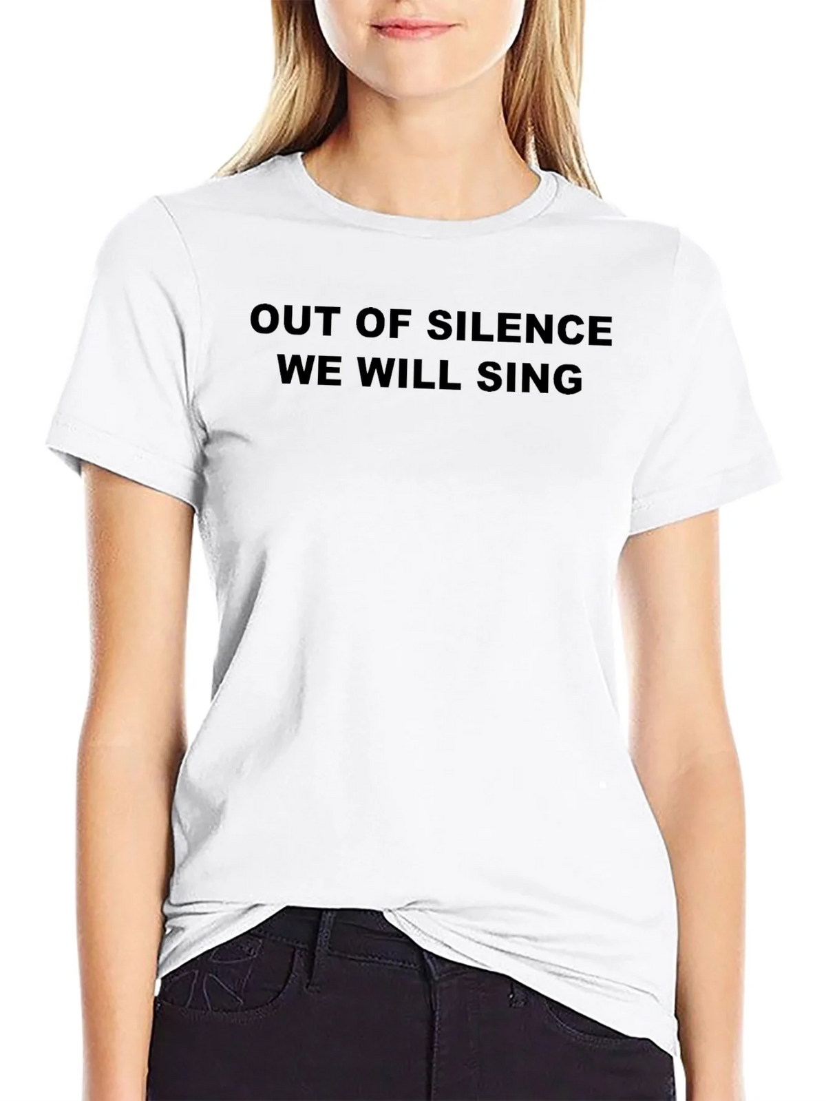 Out of Silence We Will Sing Graphic T-Shirt product image 8
