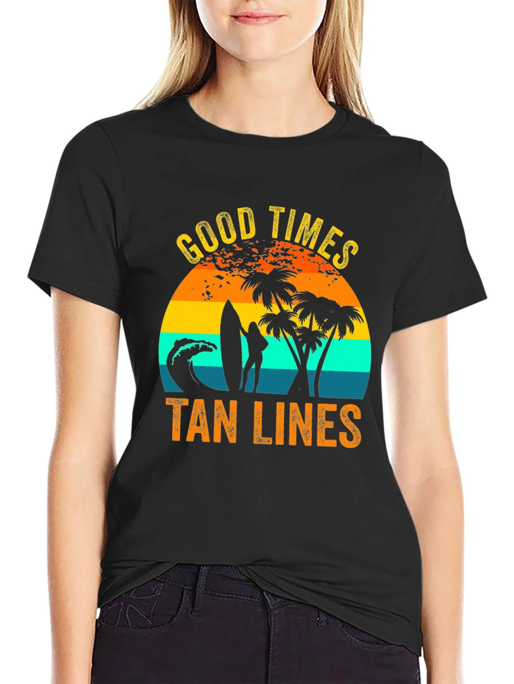 Good Times Tan Lines Graphic T-Shirt product image 2