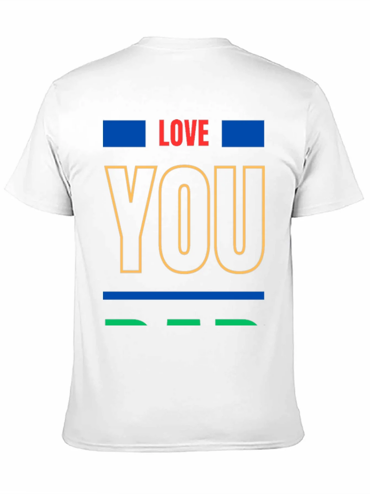 Love You Graphic Print Crew Neck T-Shirt product image 10