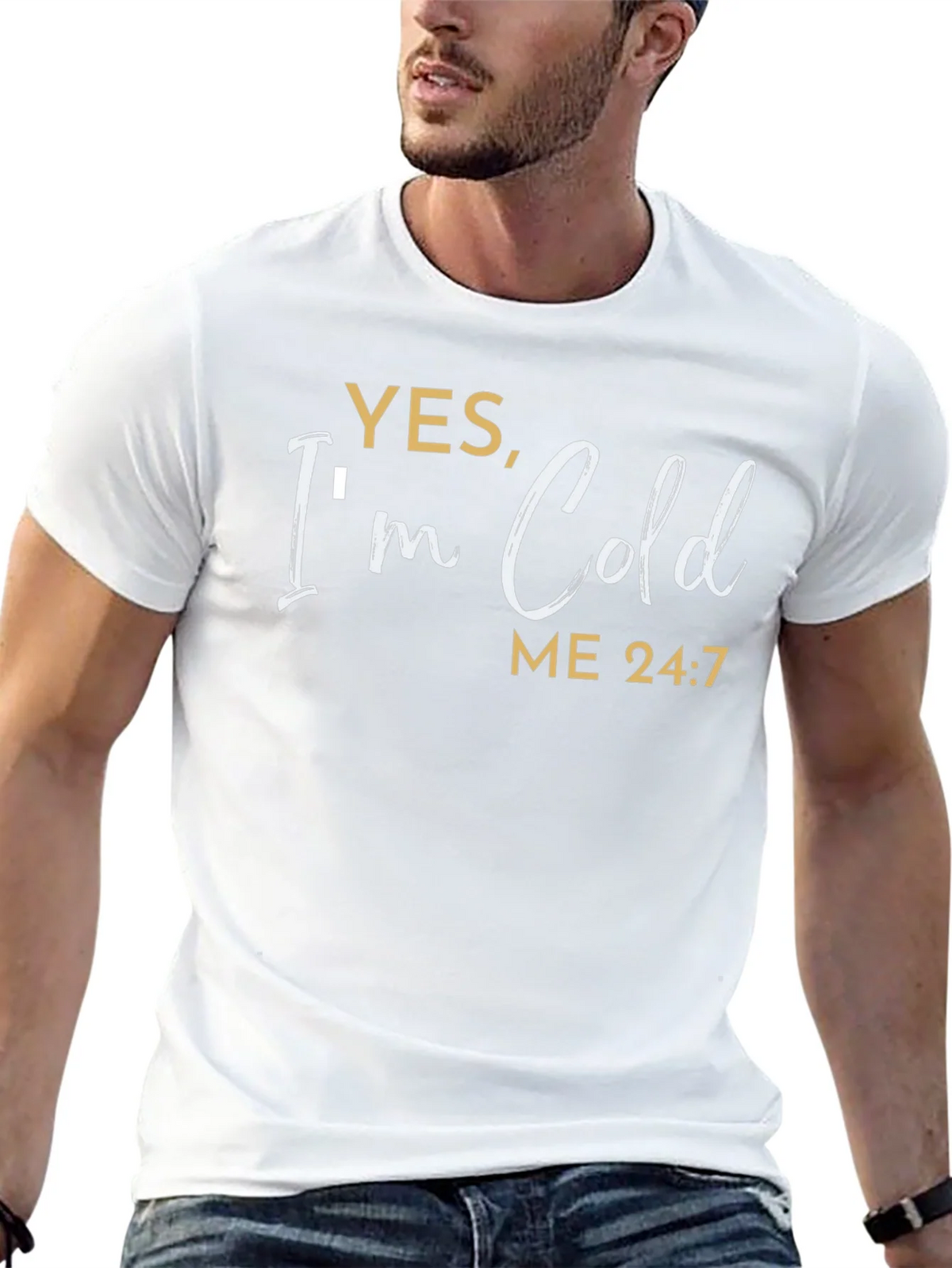 Yes Im Cold T-Shirt - Funny Comfort Tee product image 10