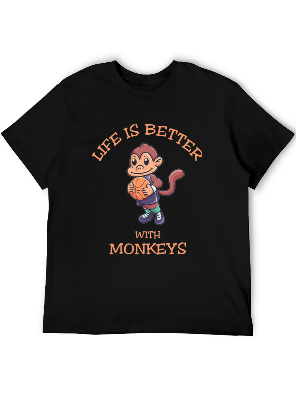 Life is Better With Monkeys T-Shirt product image 5