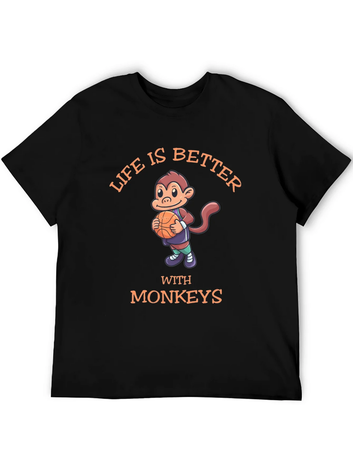 Life is Better With Monkeys T-Shirt product image 5