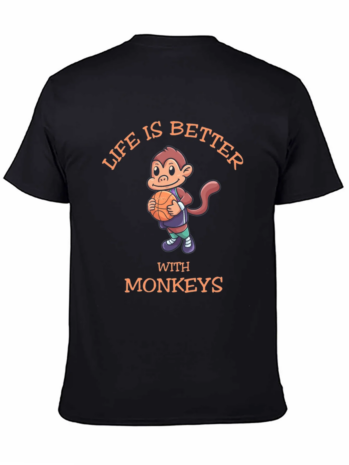 Life is Better With Monkeys T-Shirt product image 4